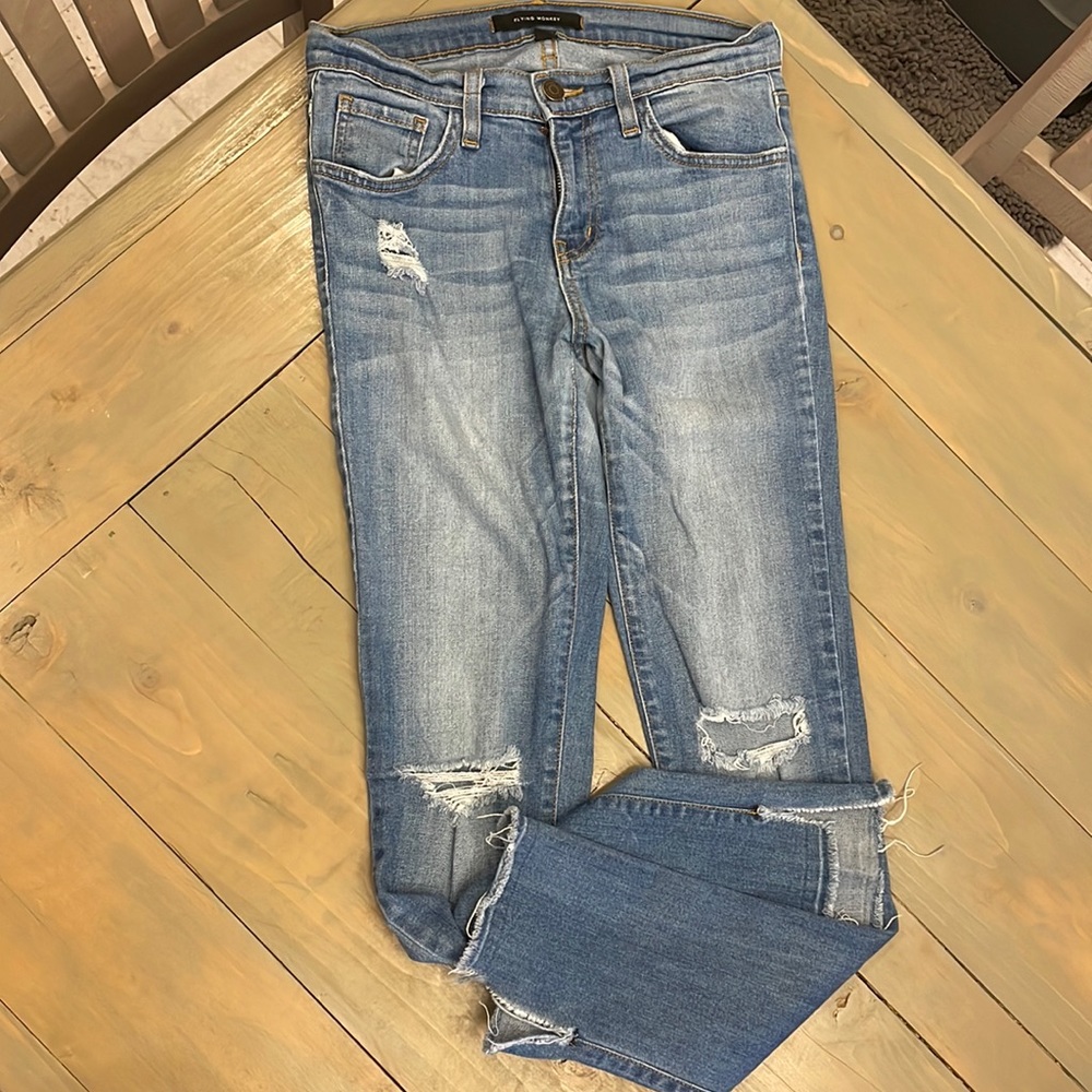 Flying Monkey Ankle Skinny Jeans Size 26